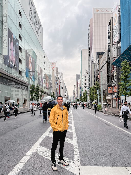 tips om te doen in Tokyo: shoppen in Ginza