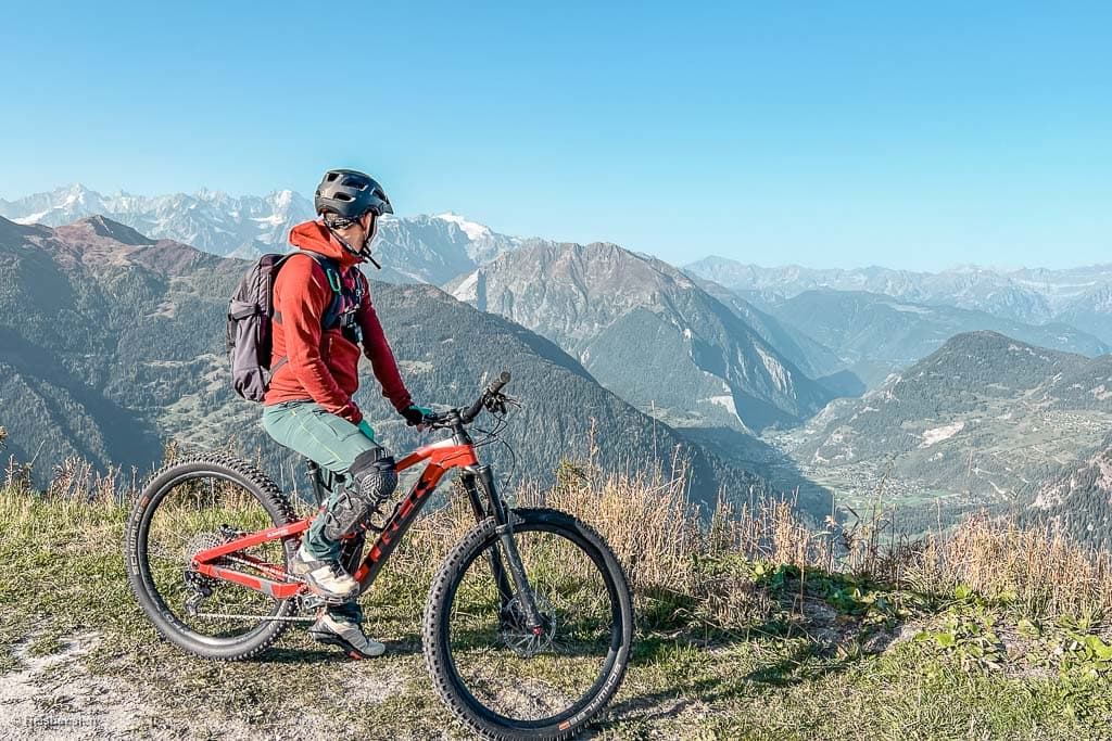 Wat te doen in Verbier, buiten het skiseizoen:: Downhill mountainbiken in het Verbier Bikepark
