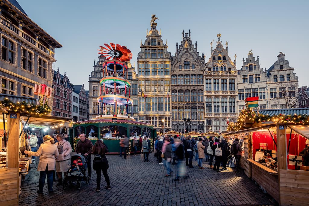 leukste kerstmarkten in België: Antwerpen