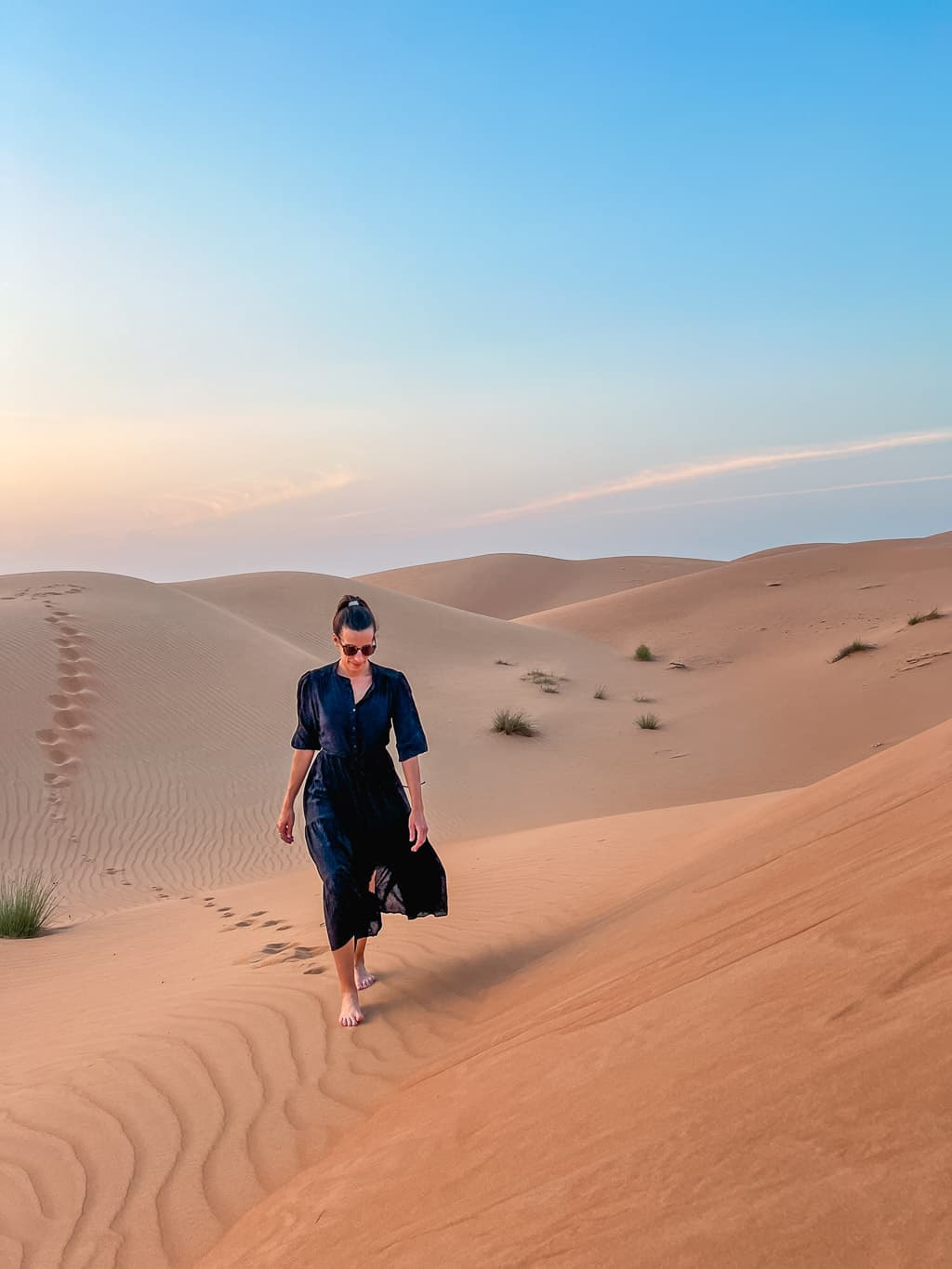 Overnachten in de Wahiba Sands woestijn