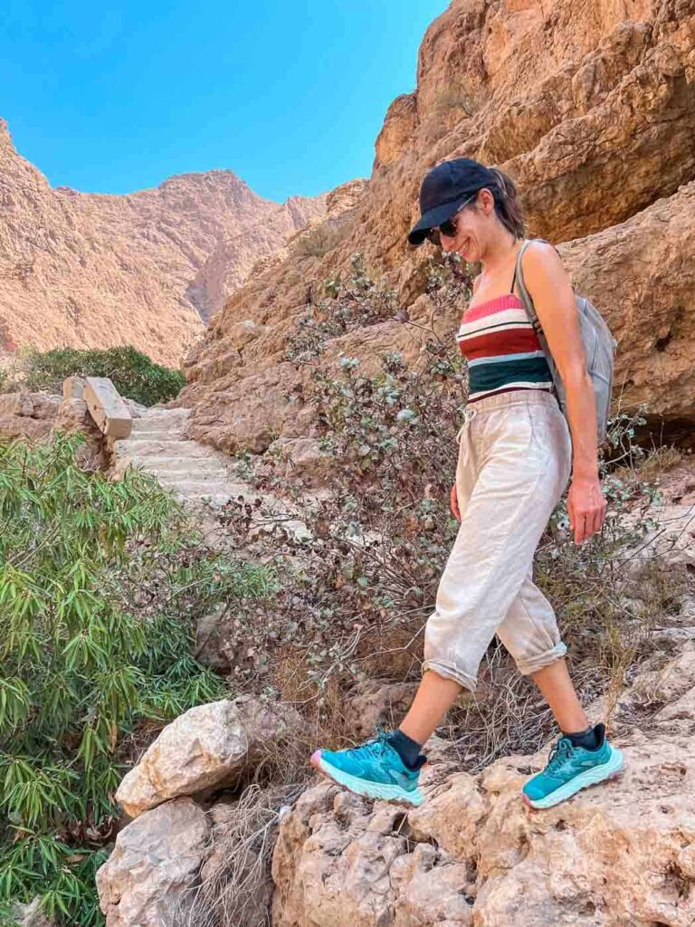 Wadi Shab hiking