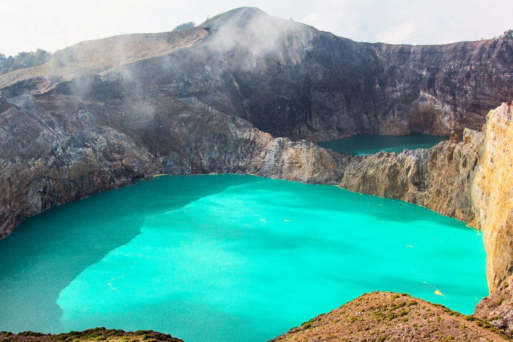 Kelimutu-vulkaan in Flores