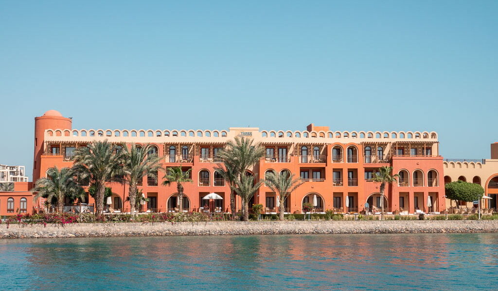 Three Corners Ocean View hotel in El Gouna