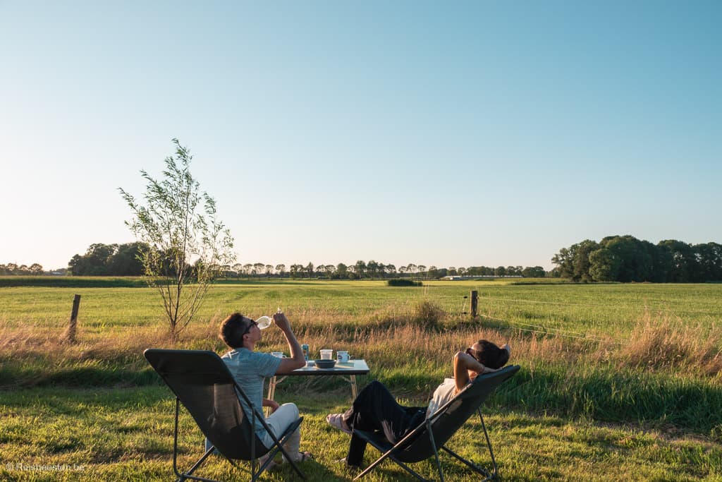 Microc campspace De Lieve Wies in Boxtel nabij natuurgebied Kampina