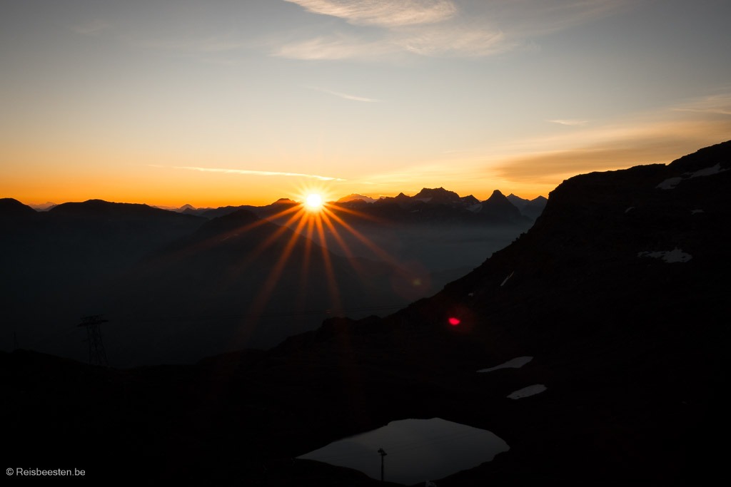 Wat te doen in Engadin St. Moritz: 10 x tips voor de zomer: zonsopgang Munt Pers aan Diavolezza
