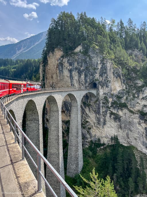 Bernina express treinroute