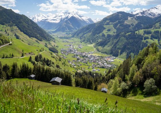 Raurisertal in Nationaal Park Hohe Tauern, Oostenrijk