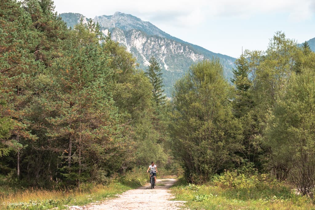 Fietsen in Kranjska Gora in Slovenie