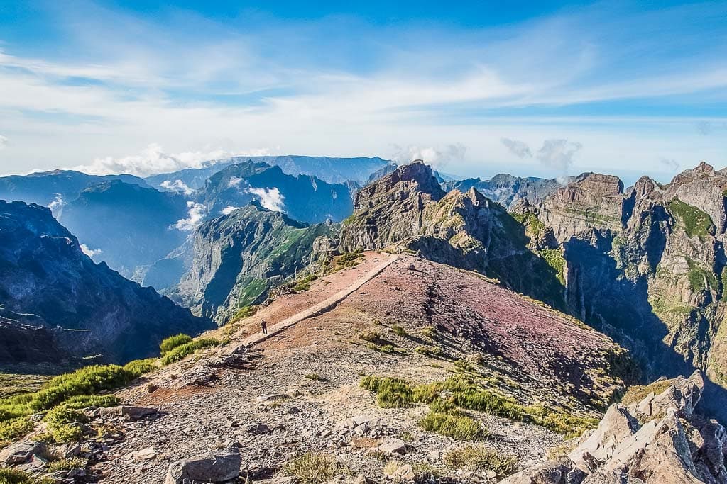 Pico do Areeiro uitkijkpunt Madeira