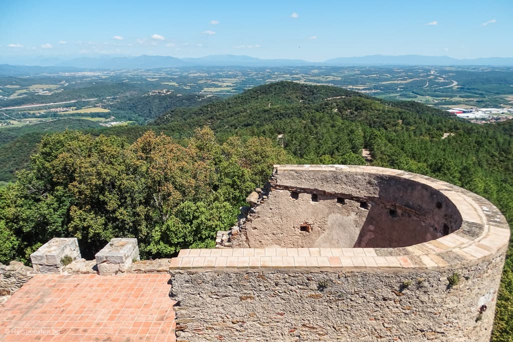 Hike naar het Sant Miquel kasteel in Spanje