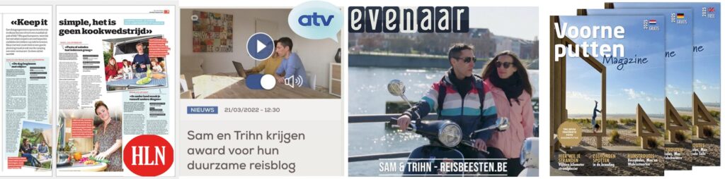 Reisbeesten in de media