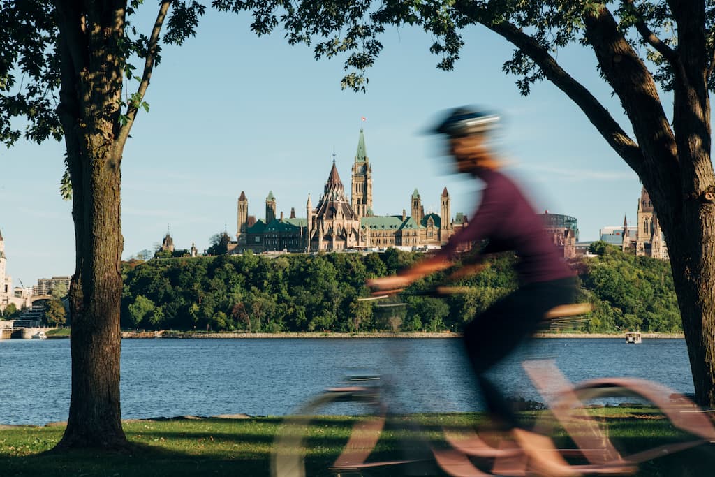 Zomer in Ottawa in Canada: leuke activiteiten om te doen: Fietsen en mountainbiken