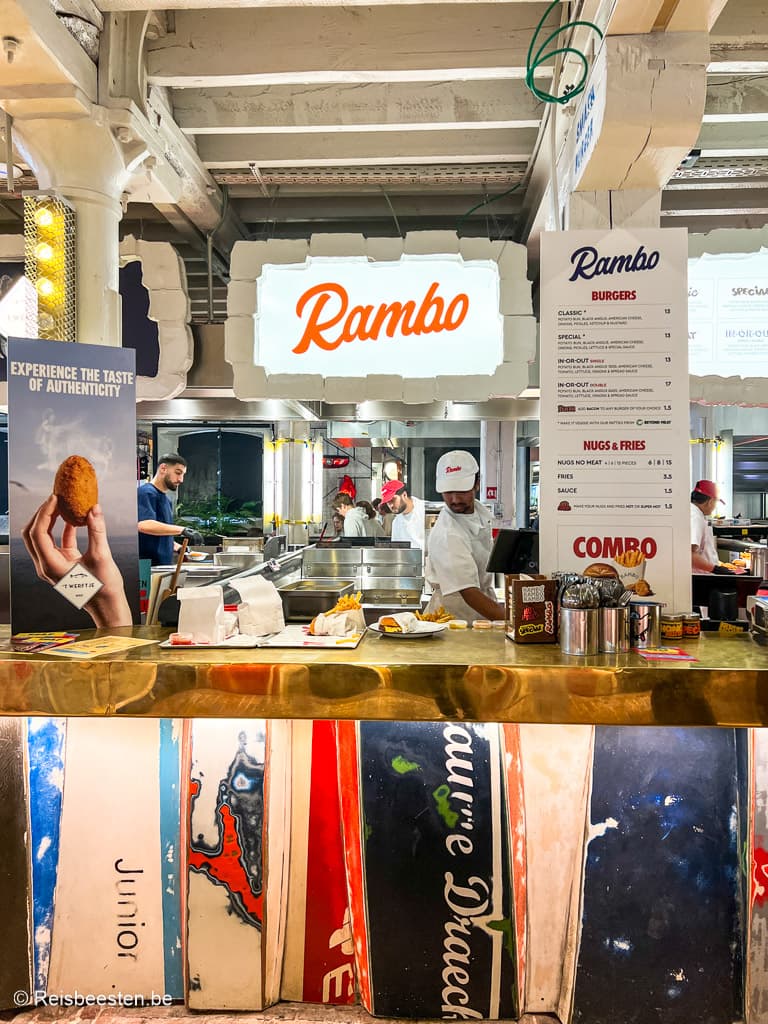 de beste internationale restaurants in Antwerpen: Wolf food market Eilandje