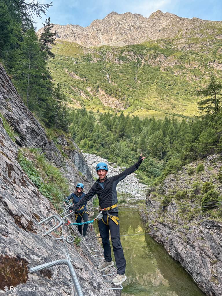 Via ferrata Saxifrage