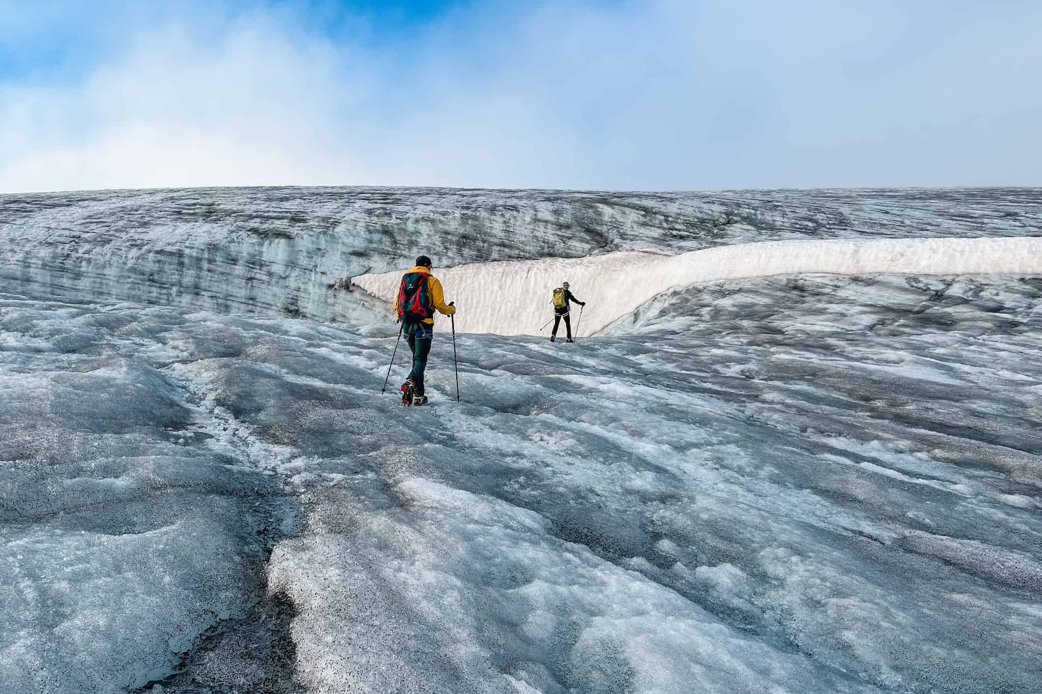 Zomer in Pralognan-la-Vanoise: wandelen, hutten & via ferrata: gletsjerwandeling op de Glacier du Dard