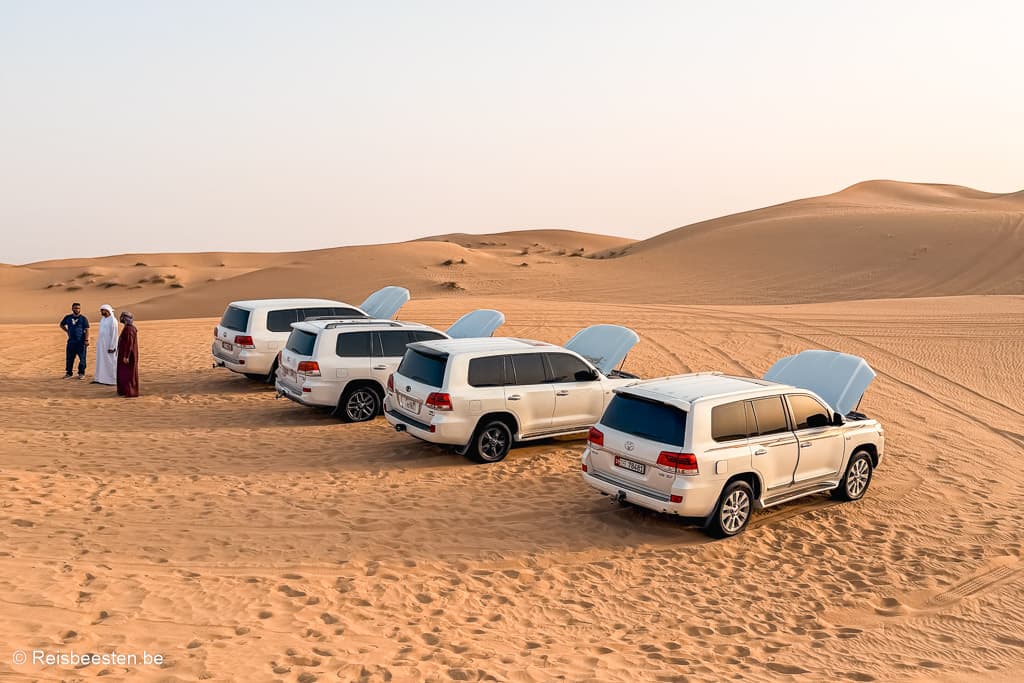Woestijnsafari in Abu Dhabi: onze tips & ervaring