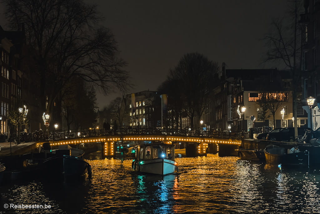 Culturele citytrip Amsterdam Nederland: musea & restauranttips: lichtfestival Amsterdam Light Festival