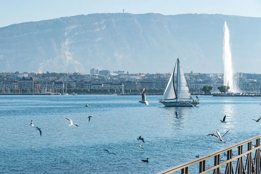 Dagtrips Lausanne, Zwitserland: Genève waterfontein