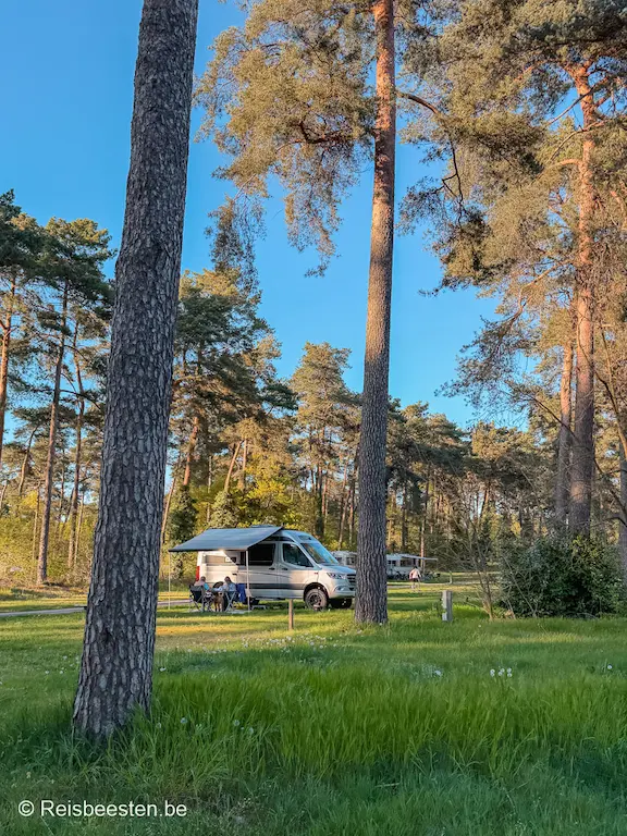 Huttopia camping De Meinweg: Nationaal Park de Meinweg in kampeerterrein