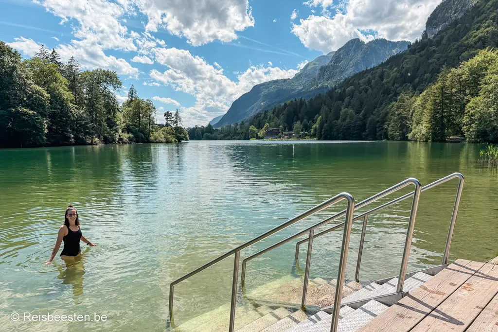 Wandelen in het Alpbachtal in Oostenrijk: mooie routes & favoriete plekken: Reintalersee zwemmen