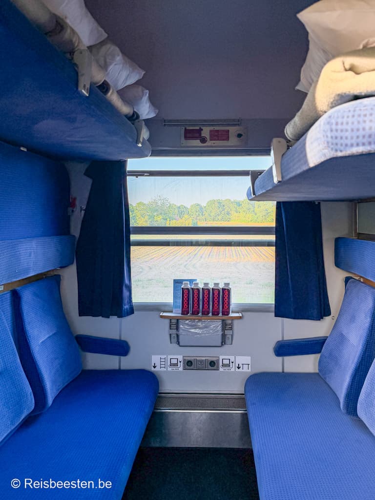 per nachttrein naar Bad Schandau in Duitsland: privé couchette 5 personen